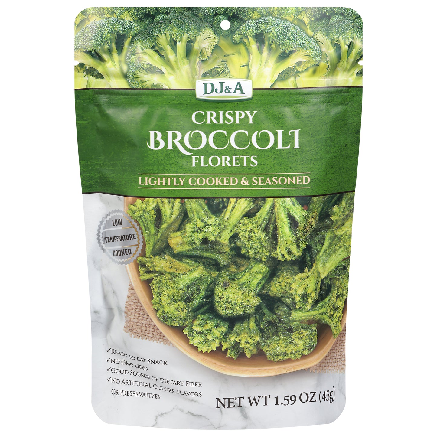 Dja - Broccoli Florets Crispy - Cs Of 9-1.59 Oz