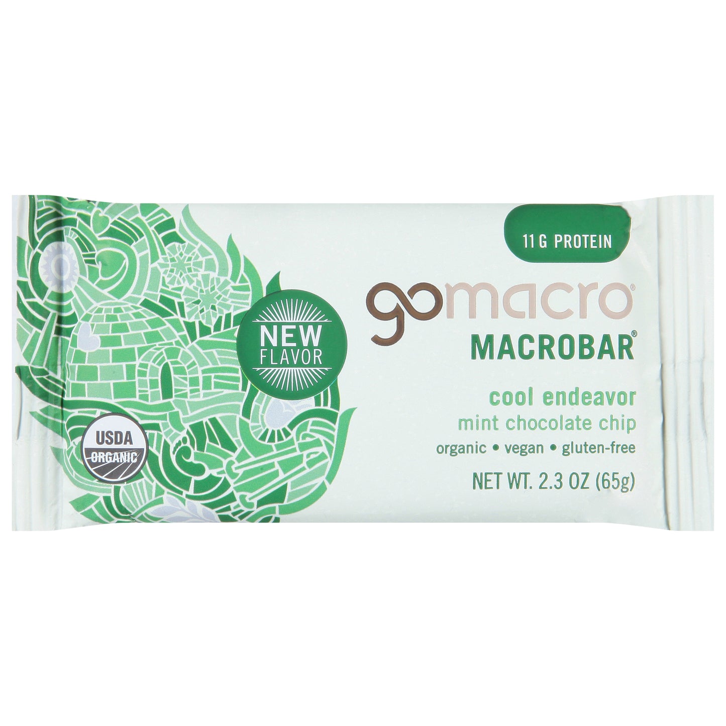 Gomacro - Bar Og2 Mint Cchip - Cs Of 12-2.3 Oz