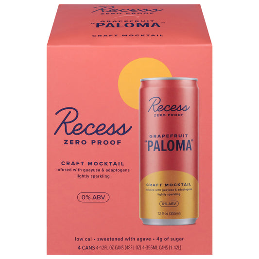 Recess - Mcktail Grapefruit Paloma - Cs Of 6-4/12 Fz