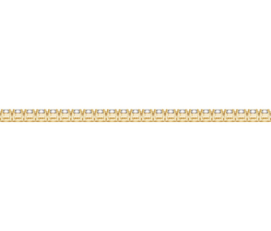 Lab Grown Round Diamond Tennis Bracelet in 14k Yellow Gold (2 cctw F/G  VS2/SI1)
