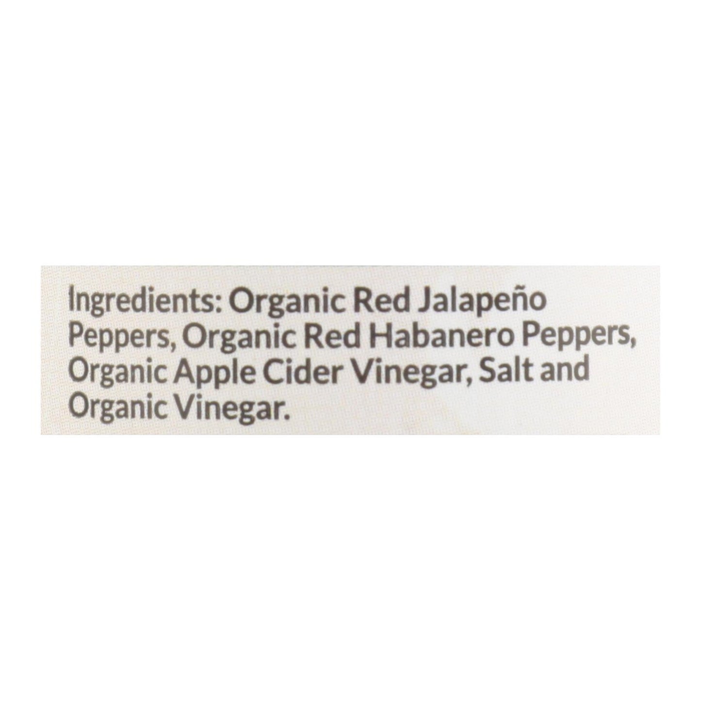 O'brothers Hot Sauce Habanero Pepper Sauce - Case Of 12 - 5 Fz