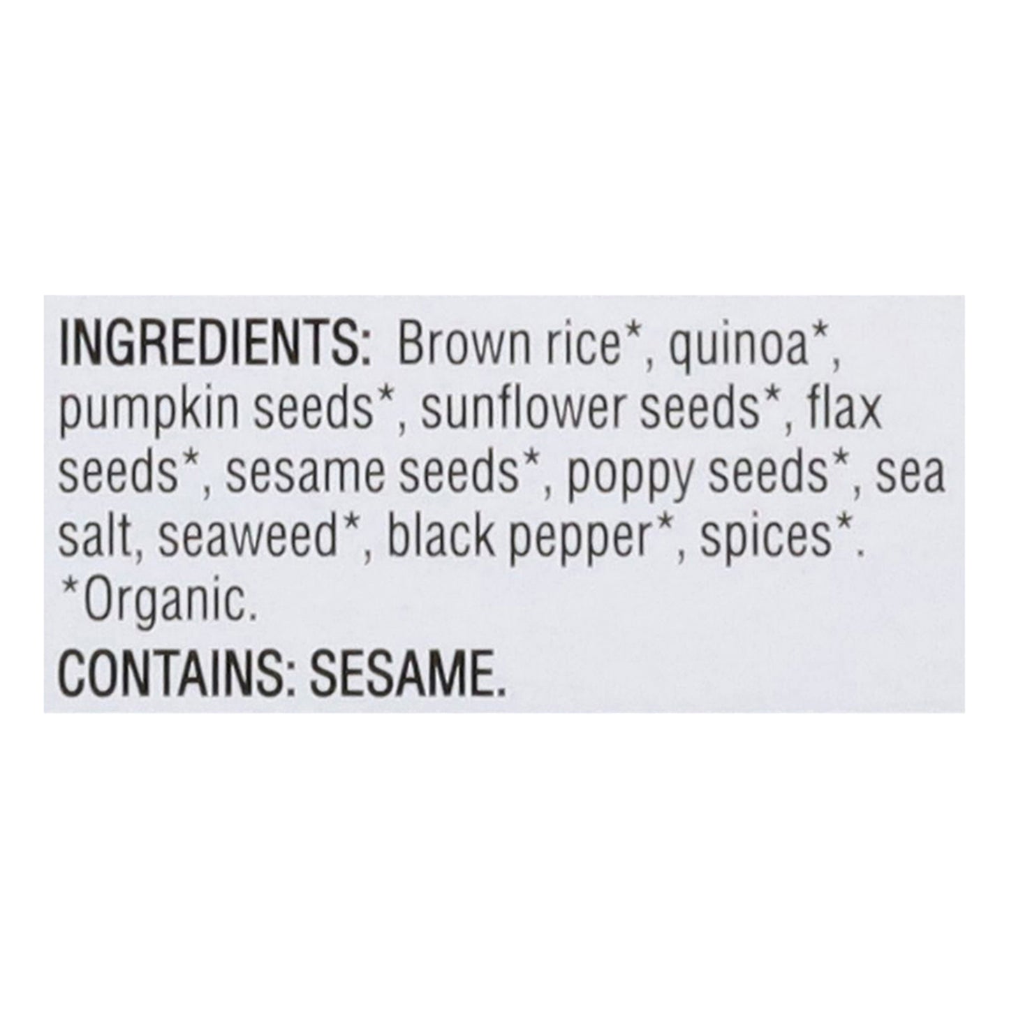 Mary's Gone Crackers - Crcker Og2 Spr Sd Clsc - Cs Of 6-4 Oz