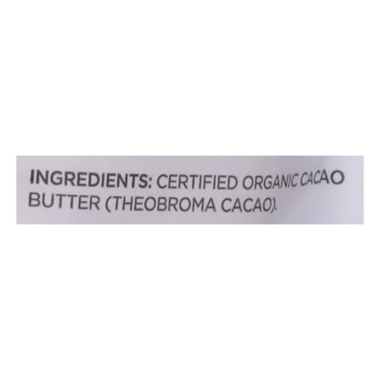 Navitas Organics - Wafers Og1 Cacao Butter - Cs Of 6-8 Oz
