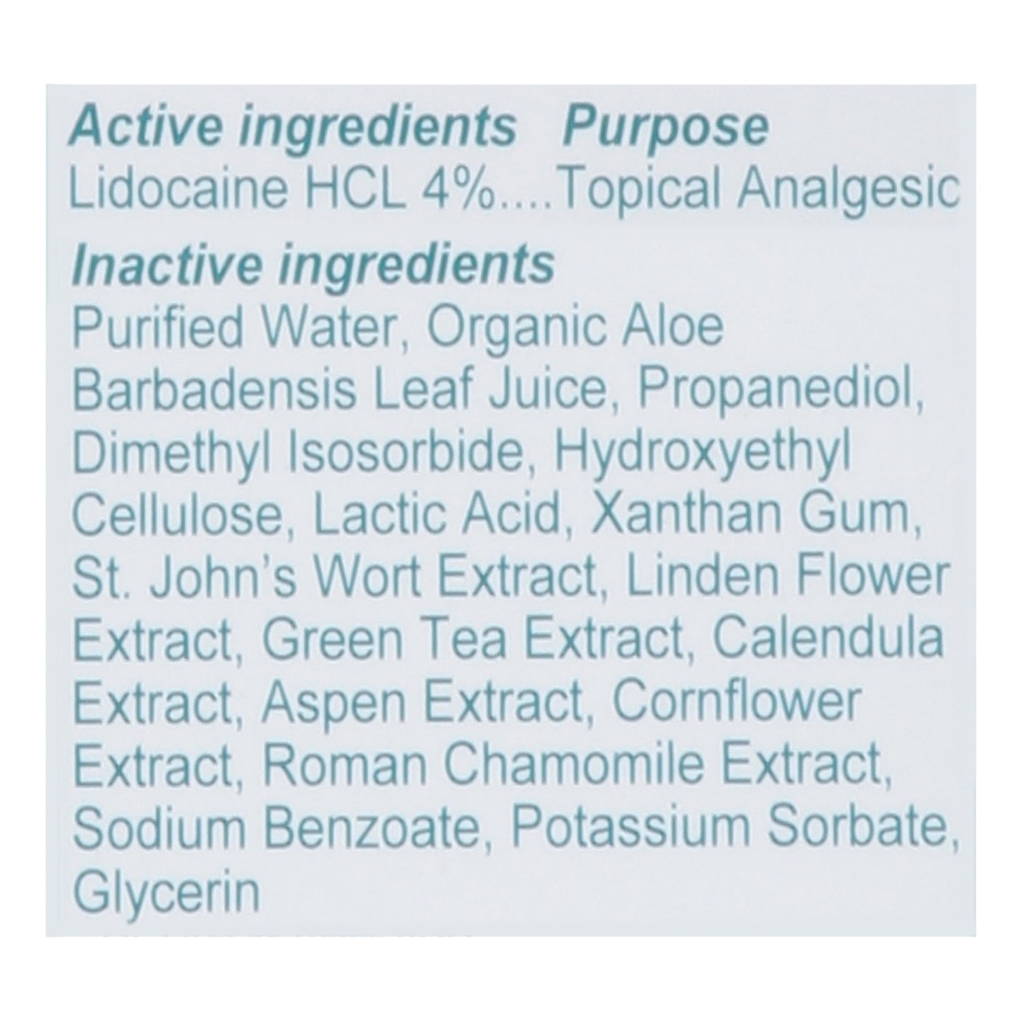 Good Clean Love - Relief Gel Pain Itch - Ea Of 1-1 Fz