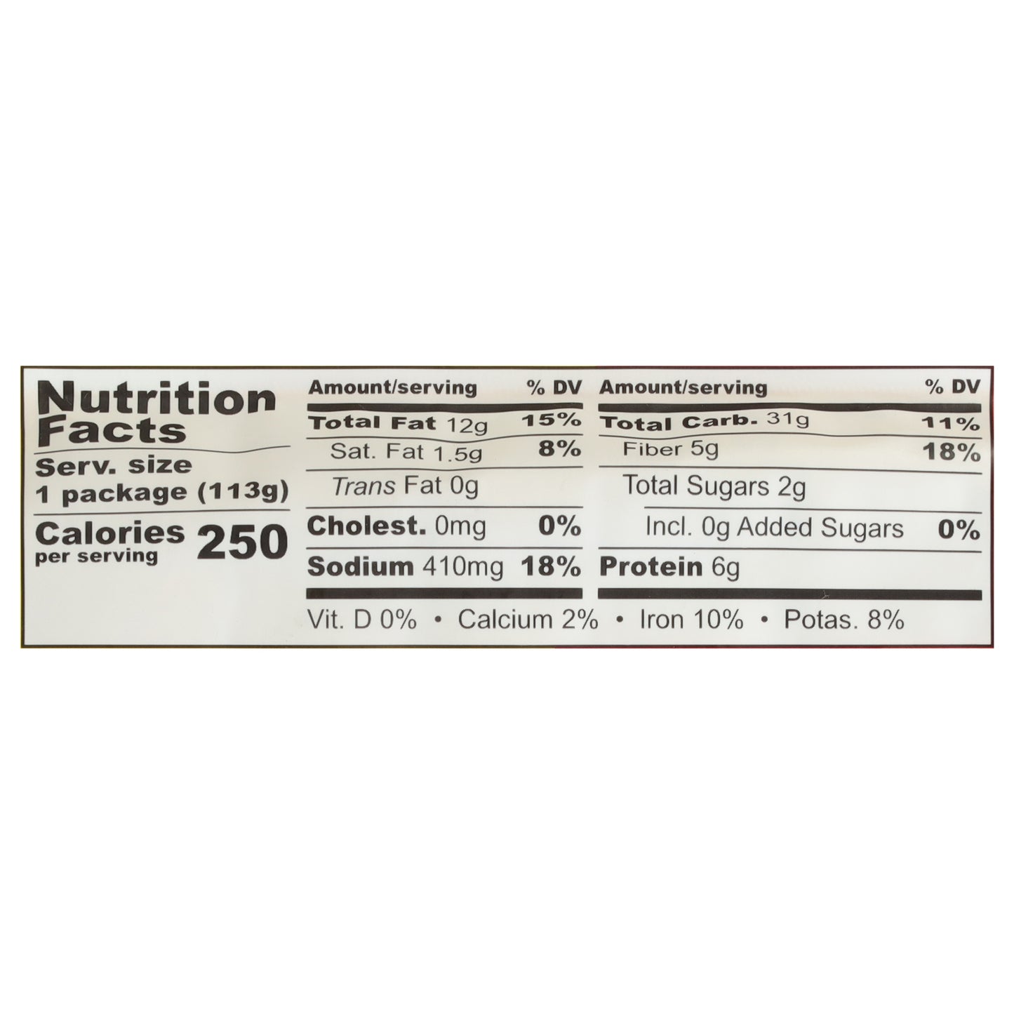 Fillo's - Tamales Bean Salsa Roja - Cs Of 7-4 Oz