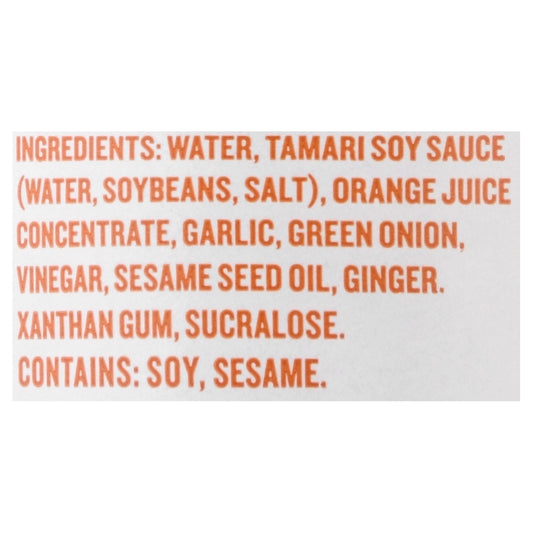 G Hughes - Marinade Orange Ginger Sugar Free - Case Of 6 - 13 Oz
