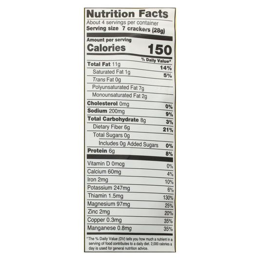 Dr. In The Kitchen - Flkrs Crkr Og2 Mltsd Ches - Cs Of 6-4 Oz