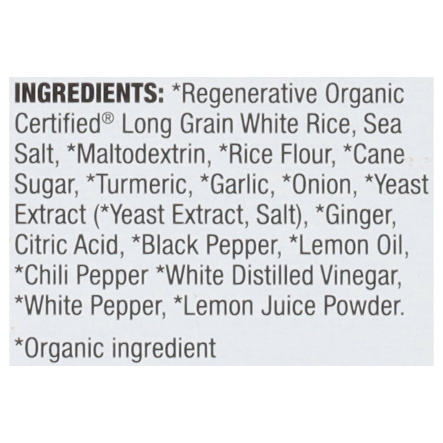 Lundberg Family Farms - Rice Og2 White Tmrc Gngr - Cs Of 6-5.5 Oz