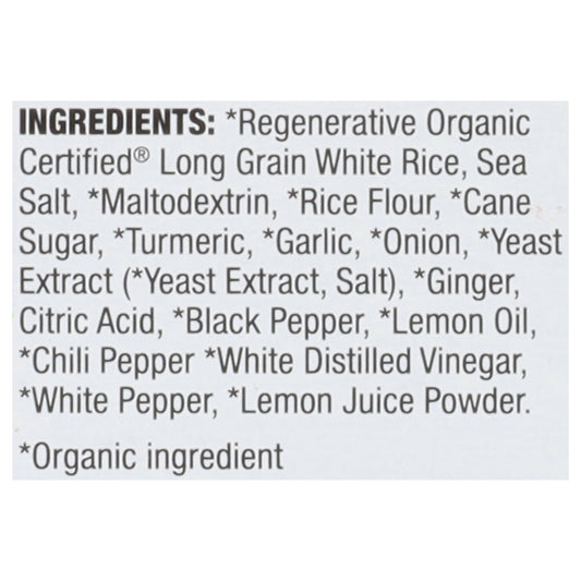 Lundberg Family Farms - Rice Og2 White Tmrc Gngr - Cs Of 6-5.5 Oz