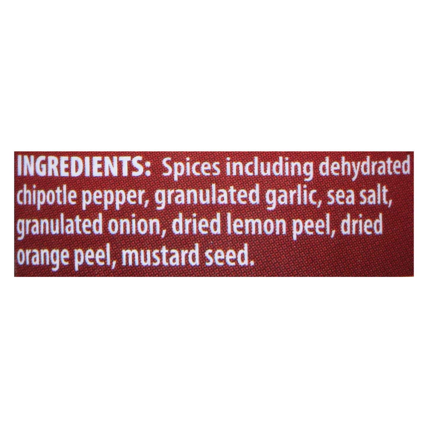 Dano's Seasoning - Seas Hot Chipotles3084258 - Cs Of 12-3.5 Oz