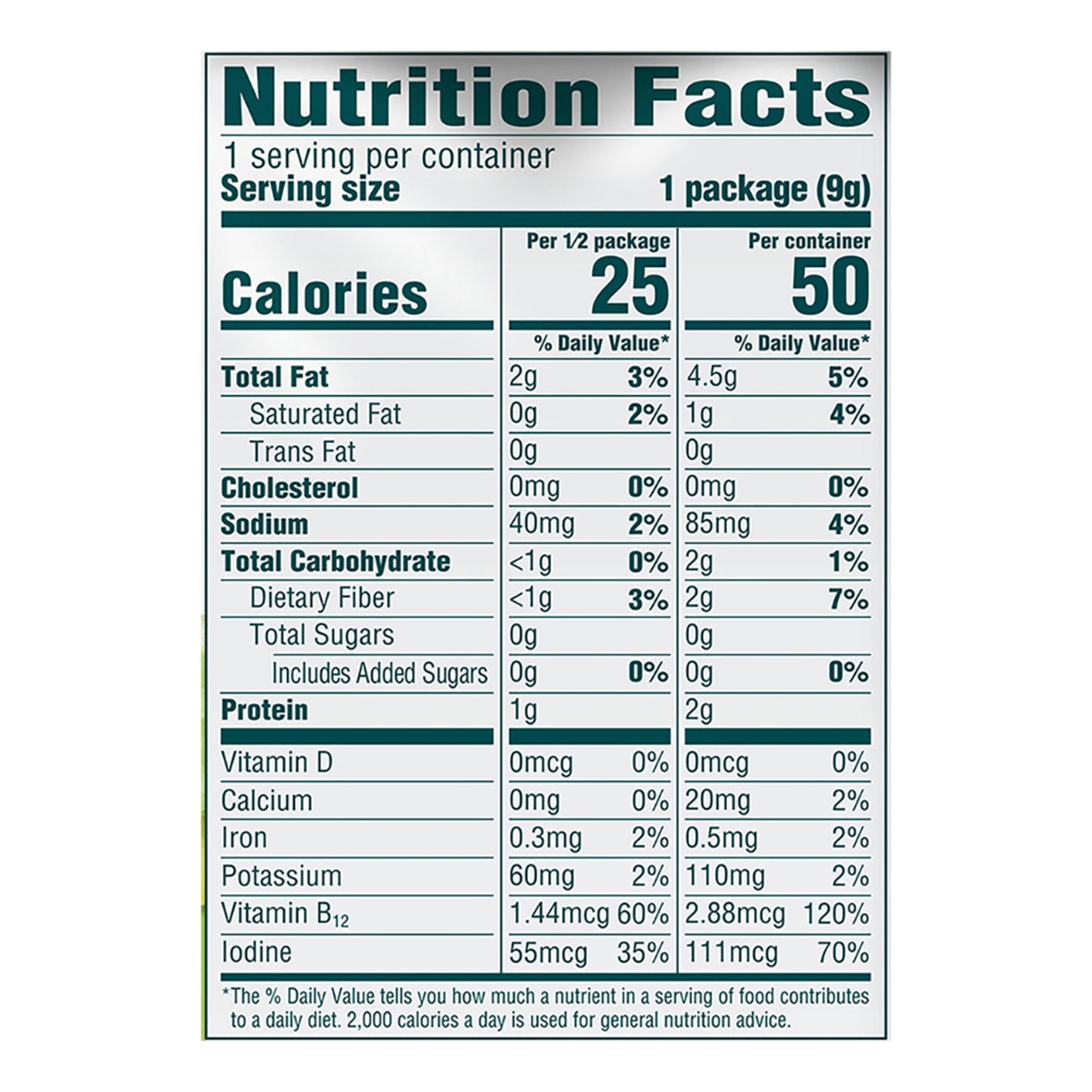 Gimme Seaweed Snacks - Seaweed Snck Og2 Ss &avoc - Cs Of 12-.32 Oz