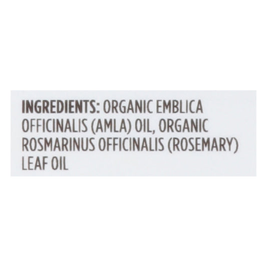 Sky Organics - Scalp Oil Og2 Amla Rsemry - Ea Of 1-2 Fz
