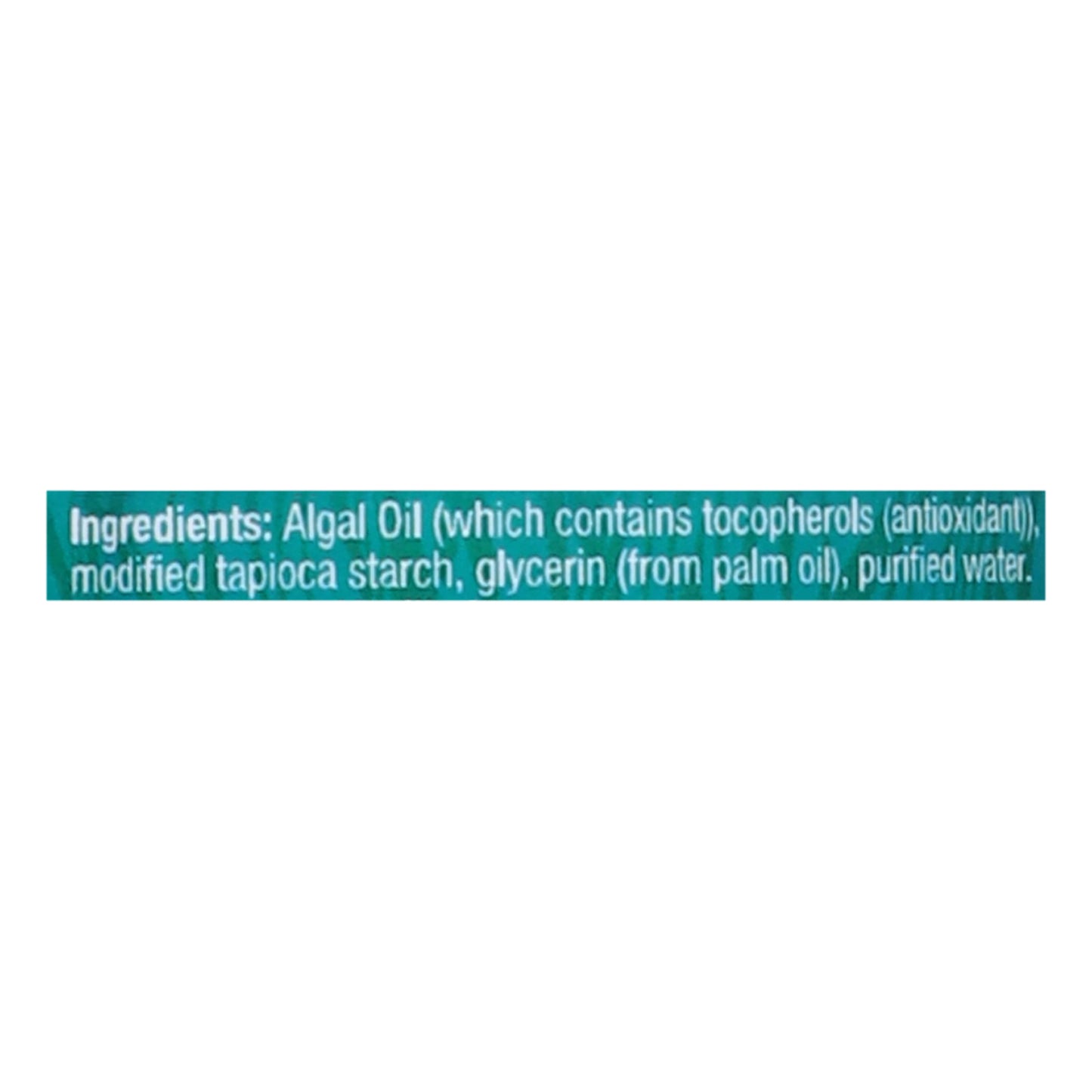 Ovega-3 - Ovega 3 Plntbsd Omega 3 - Ea Of 1-60 Sgel