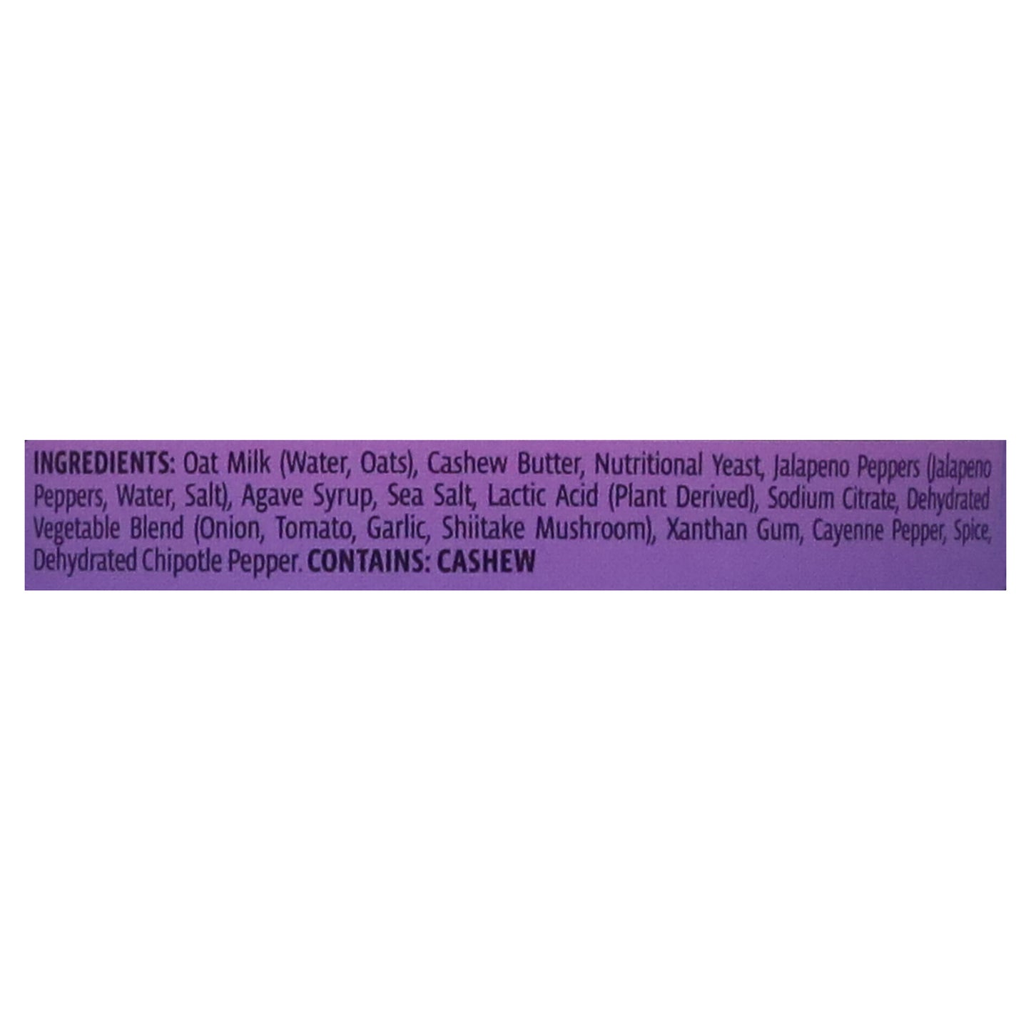 Credo Foods - Dip Df Oatmlk Queso Blnco - Cs Of 6-11 Oz