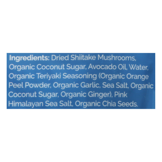 Pans Mushroom Jerky - Mushroom Jerky Teriyaki - Cs Of 6-2.2 Oz
