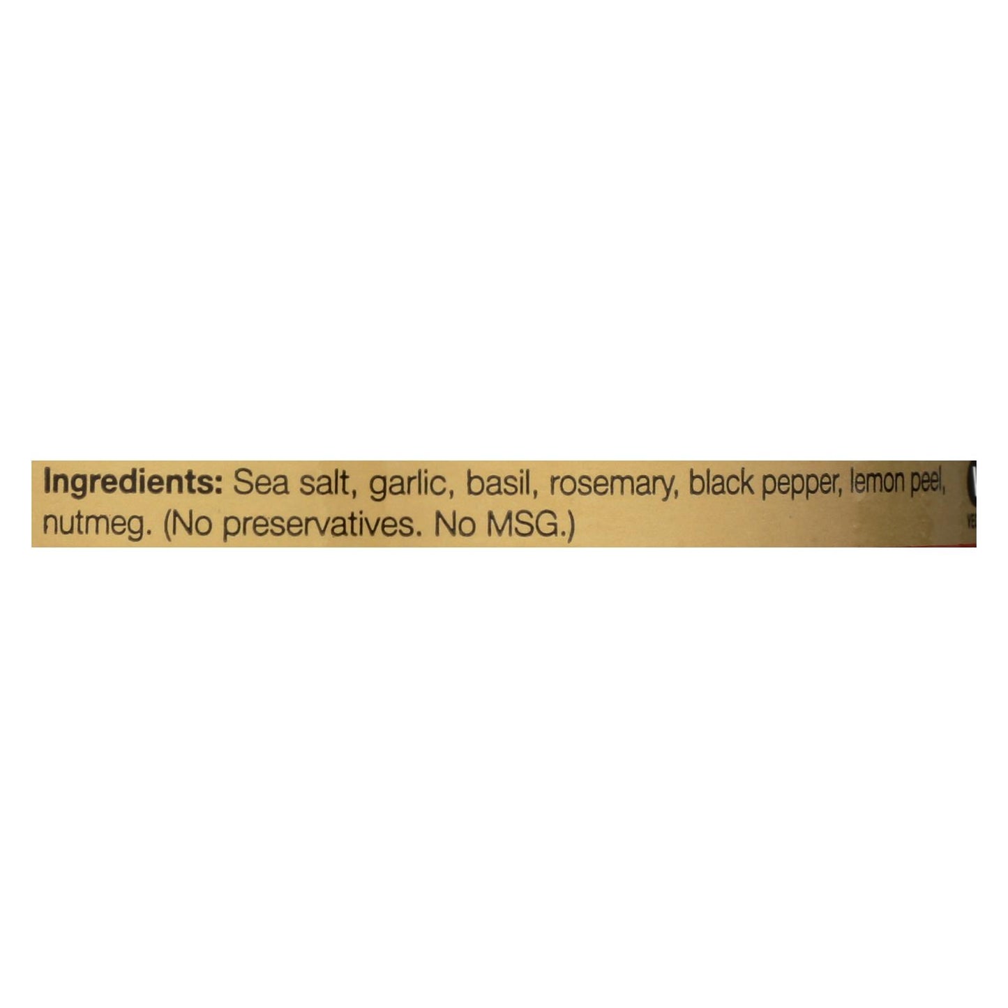 A.a. Borsari The World's Best Seasoned Salt - Case Of 6 - 4 Oz