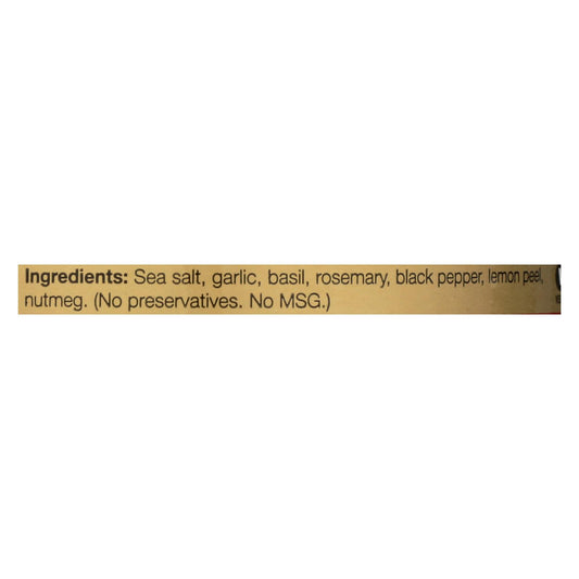 A.a. Borsari The World's Best Seasoned Salt - Case Of 6 - 4 Oz
