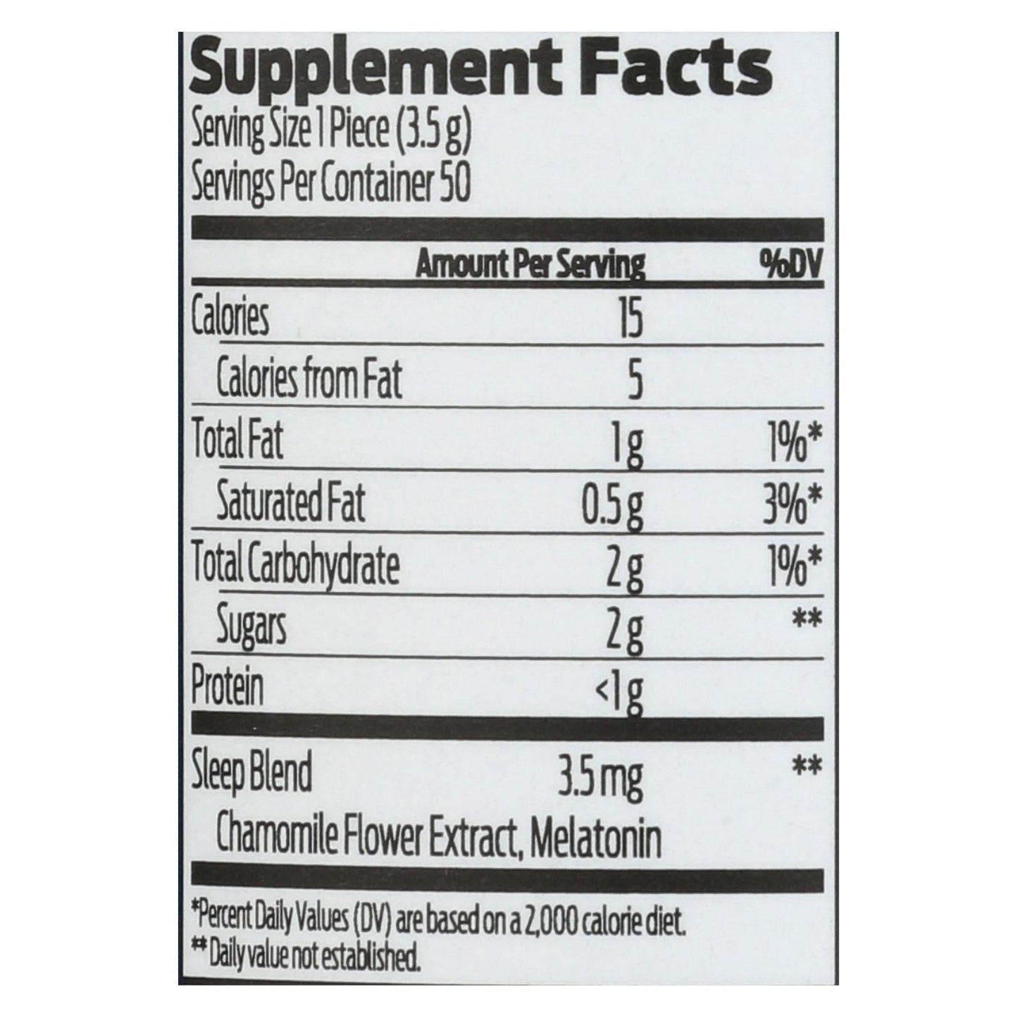 Good Day Chocolate - Chocolate Kid's Sleep - 1 Each - 50 Ct