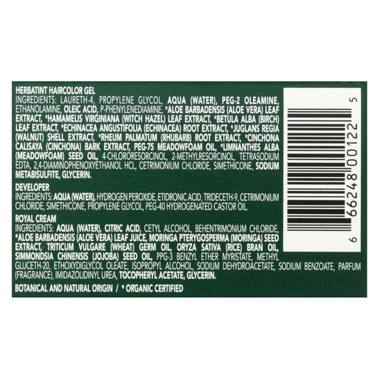 Herbatint - Hair Color 4c Ash Chestnt - Ea Of 1-5.75 Fz