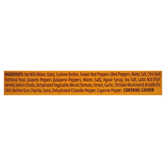 Credo Foods - Dip Df Oatmilk Queso Med - Cs Of 6-11 Oz