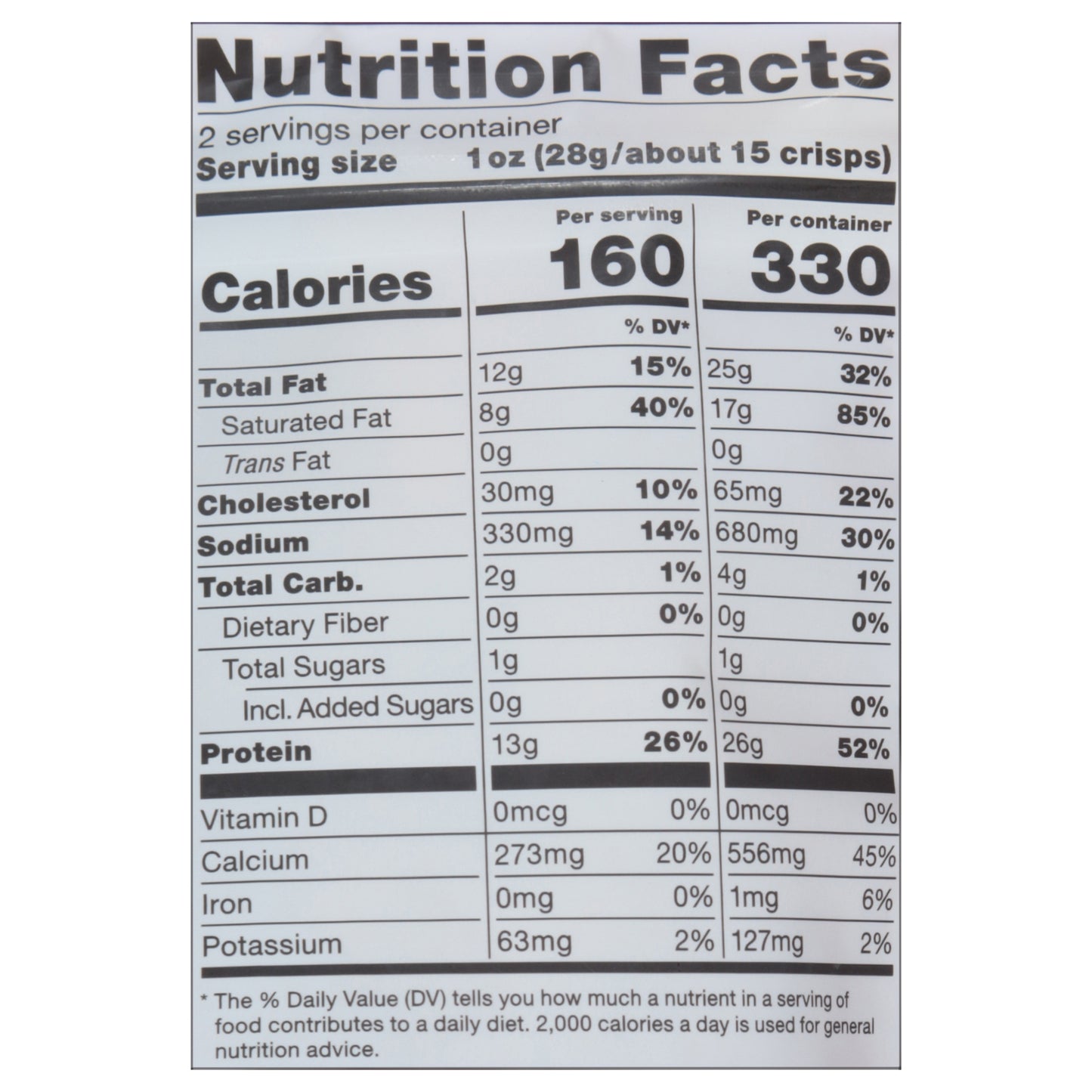 Sonoma Creamery - Crisps Pizza Pepperoni - Cs Of 6-2 Oz