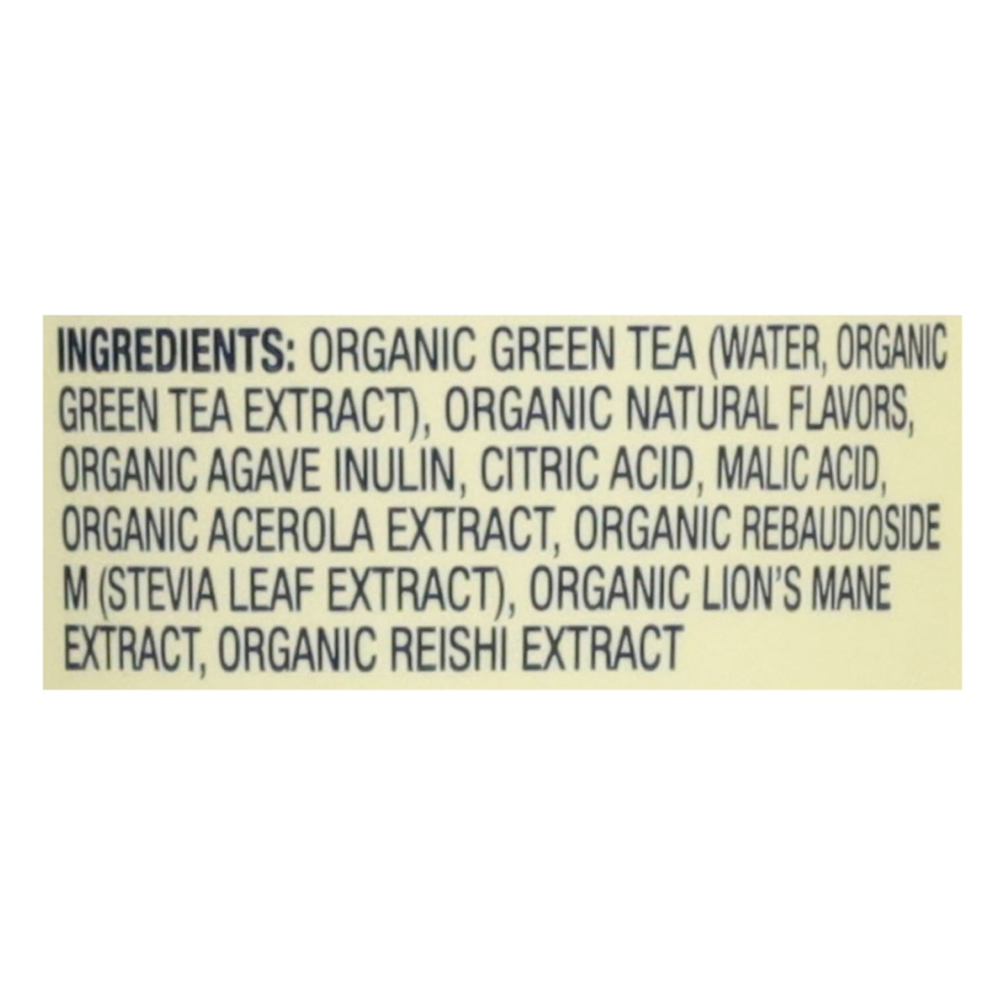 Juni - Sparklng Tea Og2 Lemon - Cs Of 12-12 Fz