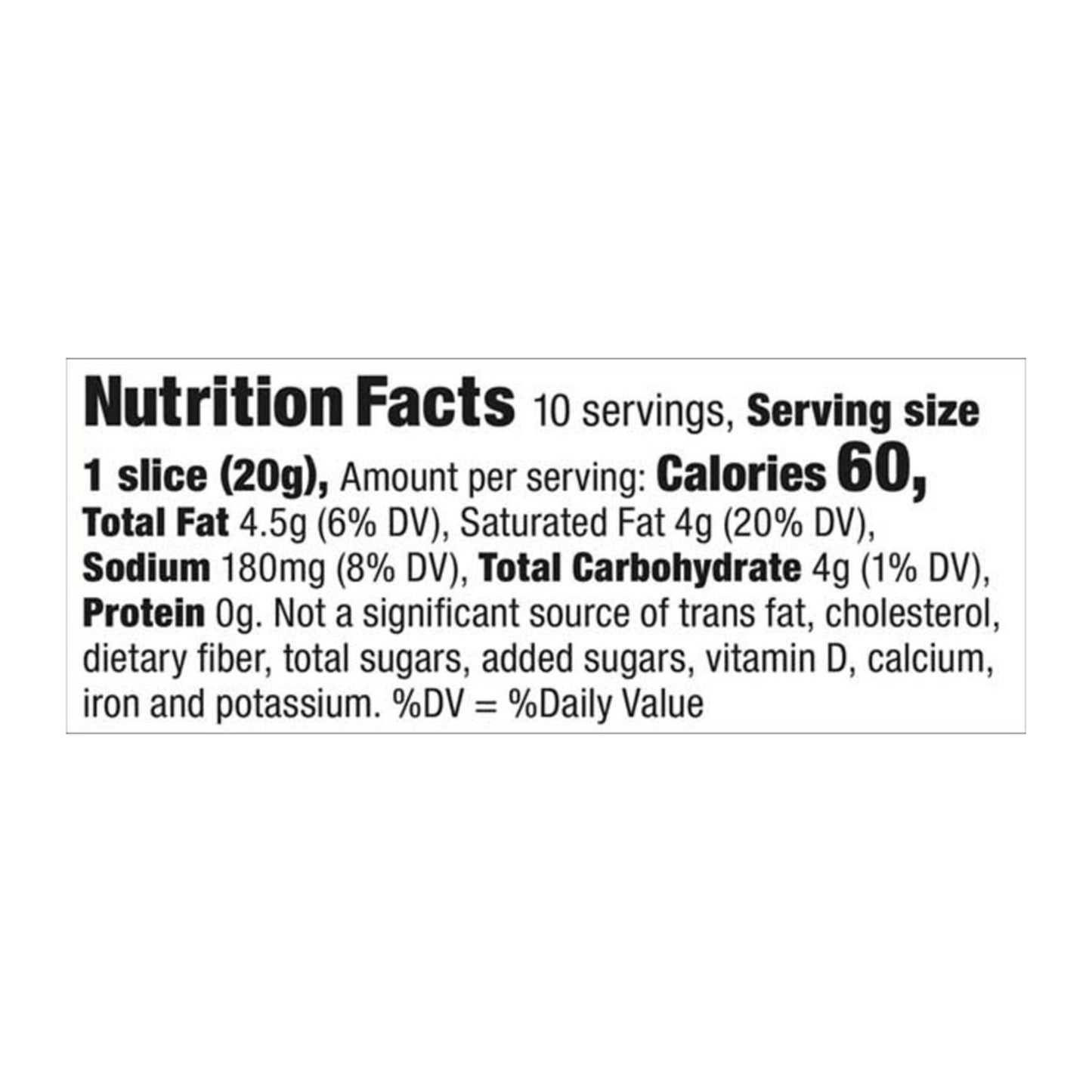 Follow Your Heart - Nd Chs American Slices - Cs Of 11-7 Oz