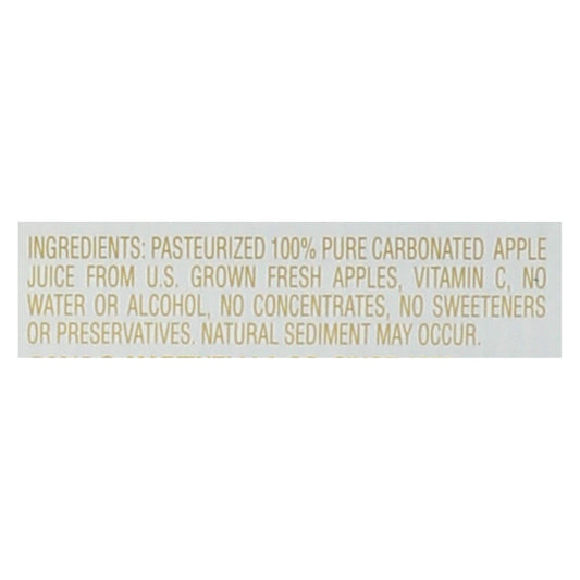 Martinelli’s Sparkling Apple Cider  - Case Of 6 - 25.4 Fz