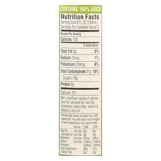 R.w. Knudsen - Sparkling Juice - Organic Pear - Case Of 12 - 750 Ml