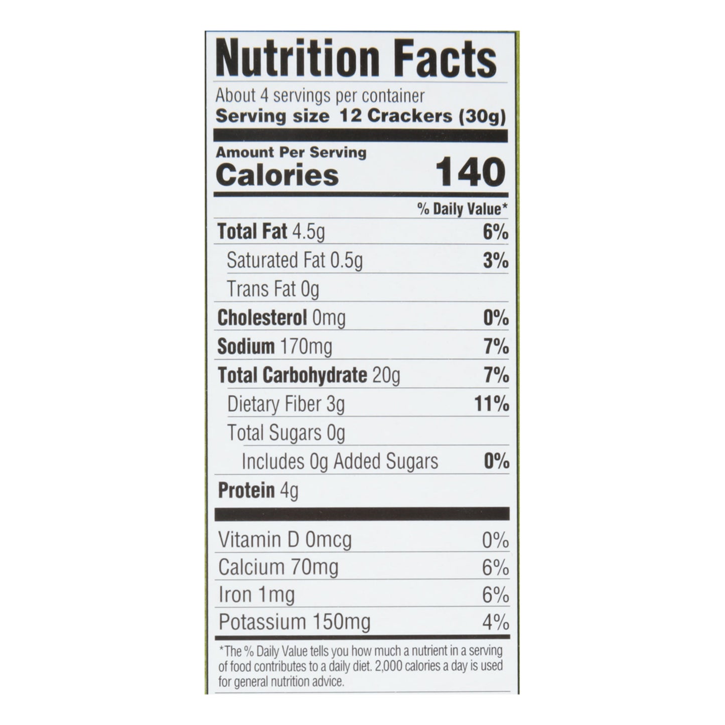 Mary's Gone Crackers - Cracker Og2 Herb - Cs Of 6-4 Oz