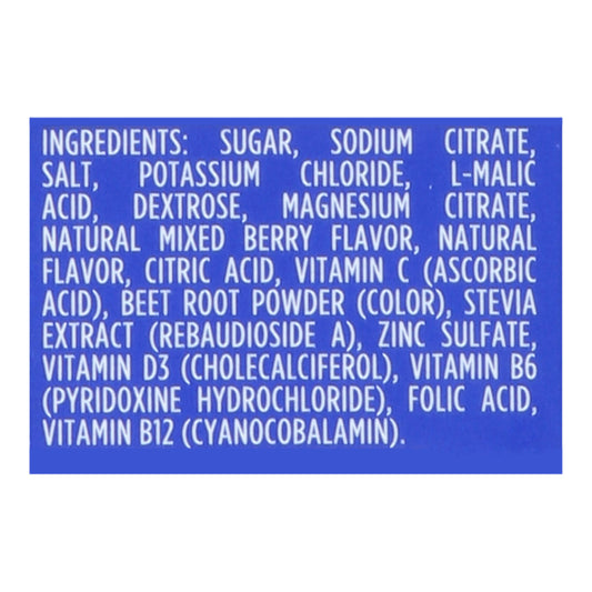 Sos Hydration - Hydration Mix Mixed Berry - Ea Of 1-8 Ct