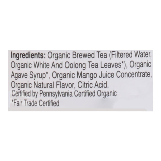 Just Ice Tea - Tea Og2 White Mango - Cs Of 12-16 Fz