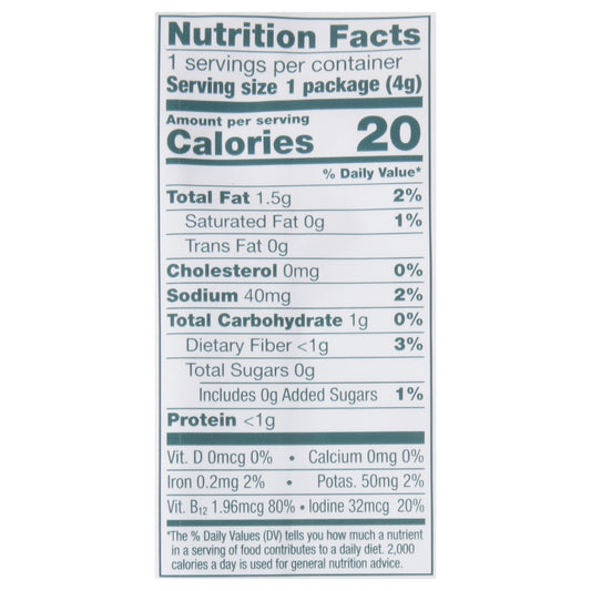 Gimme - Seaweed Snk Og2 Teriyaki - Cs Of 30-.14 Oz