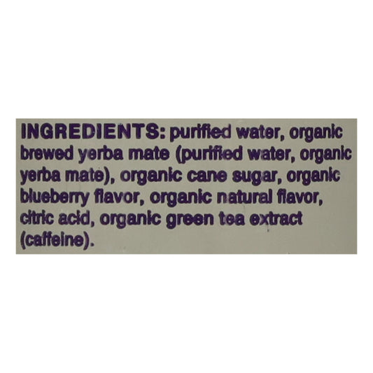 Clean Cause - Yerba Mate Og2 Blubry - Cs Of 12-15.5 Fz