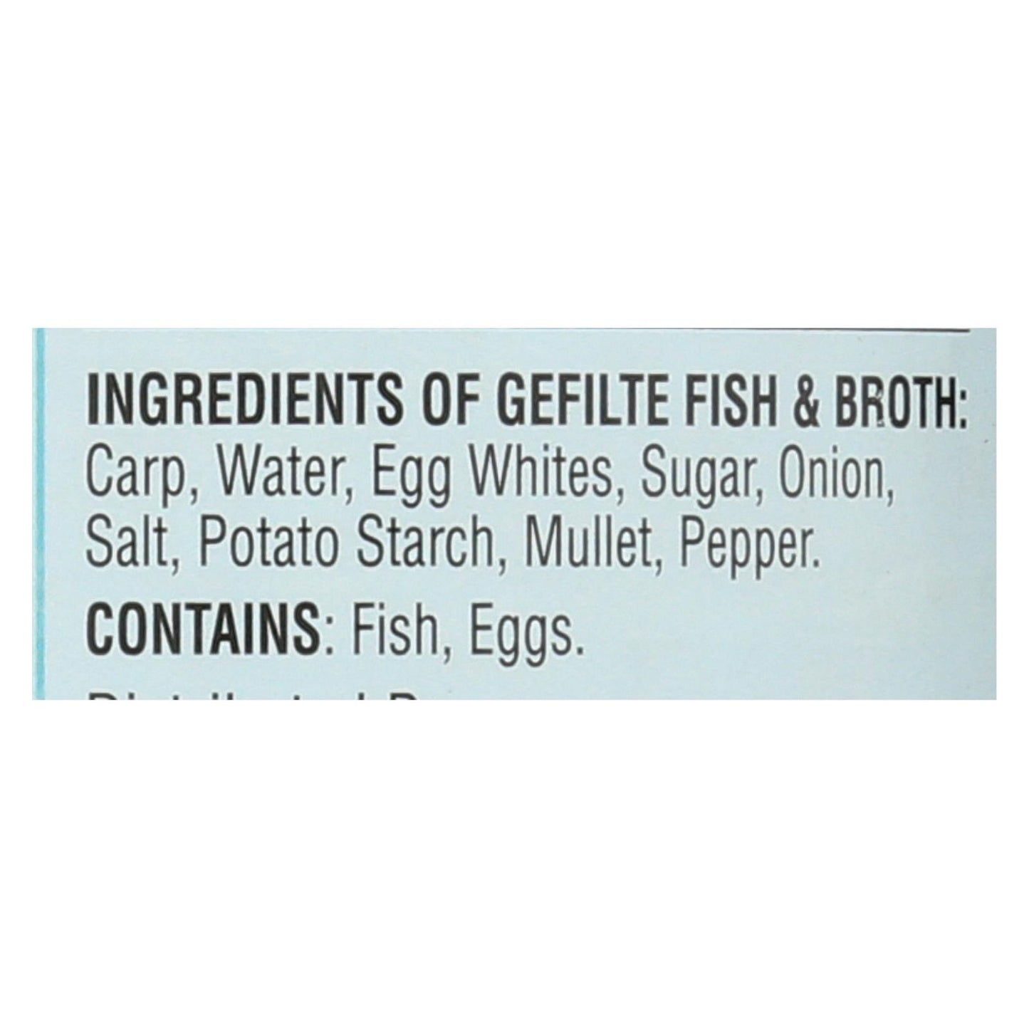 Kedem - Gefilte Fish - Case Of 12 - 24 Oz