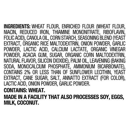 Back To Nature - Crackers Cheezy Square - Cs Of 6-5 Oz