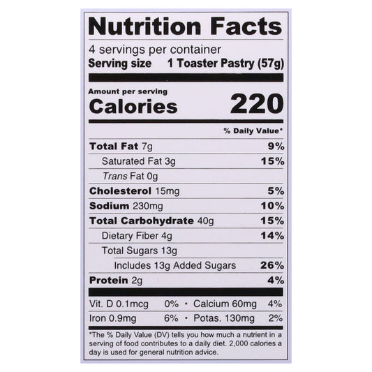 Katz Gluten Free - Cinn Sgr Toaster Pastry - Cs Of 6-8 Oz
