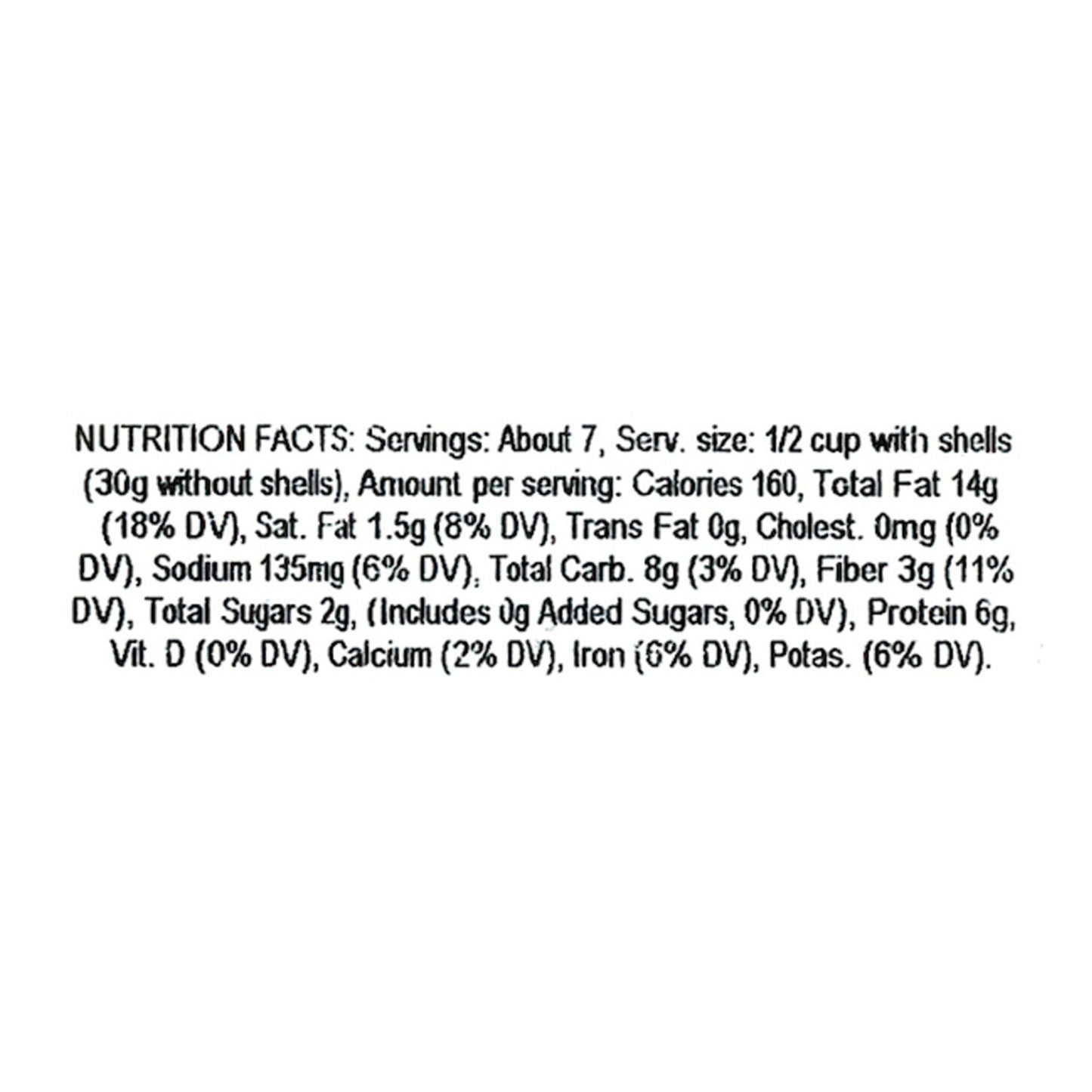 Kind - Pistachios Rst Salted - Cs Of 6-7 Oz