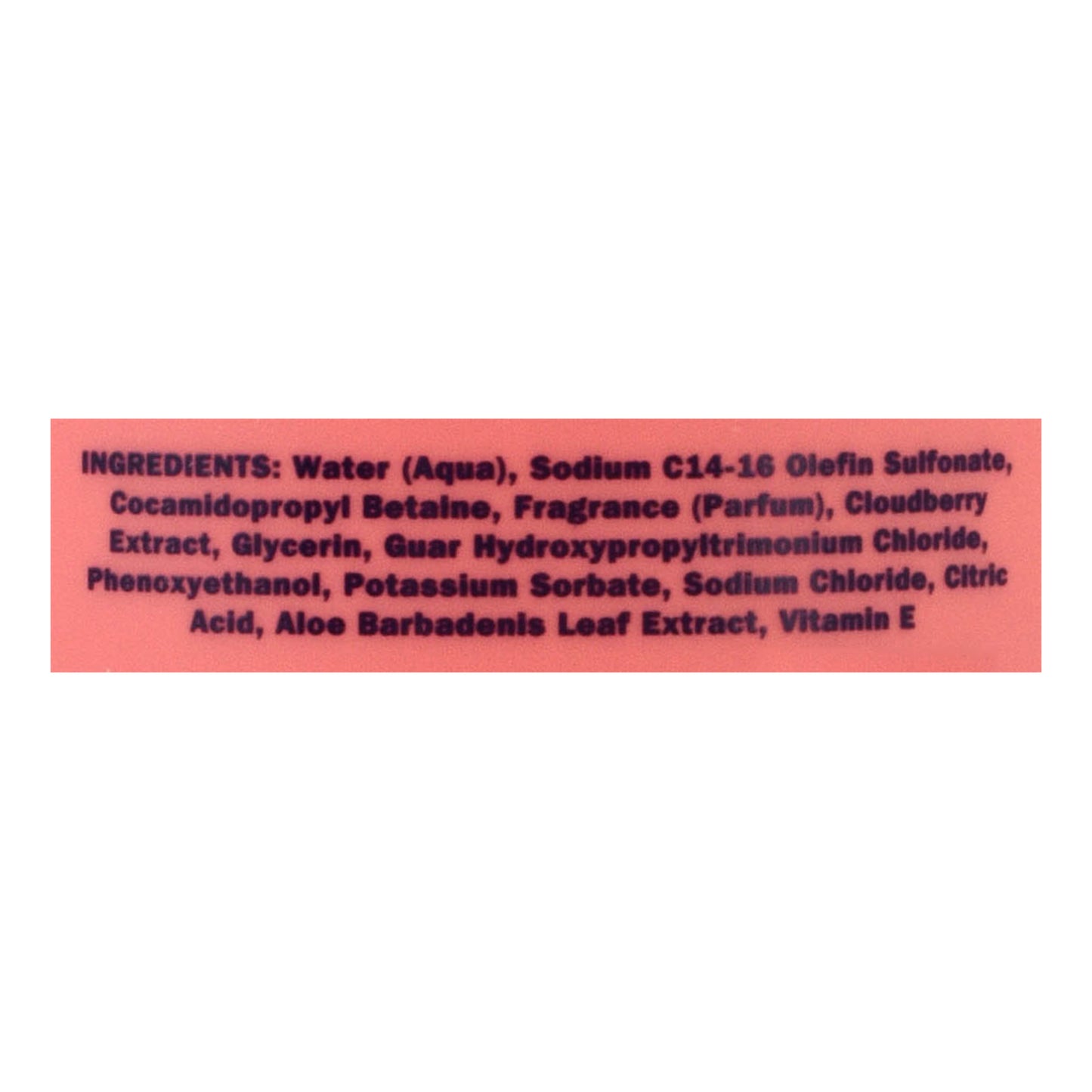 Nudy Rudy - Body Wash Berrylicious - Ea Of 1-16.9 Fz