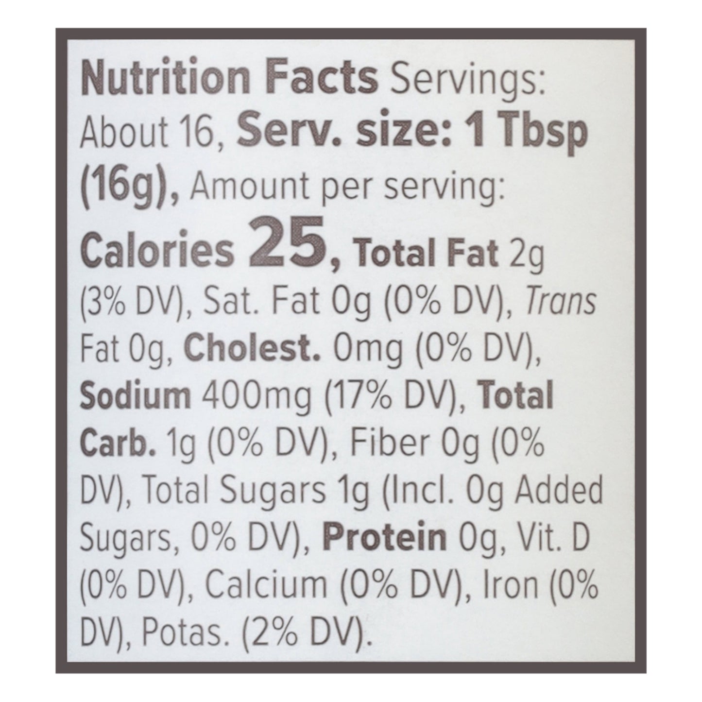 Primal Kitchen - Buff Sauce Mild And Sweet - Cs Of 6-8.5 Fz
