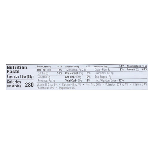Clif Bar Builder Bar - Cookies And Cream - Case Of 12 - 2.4 Oz