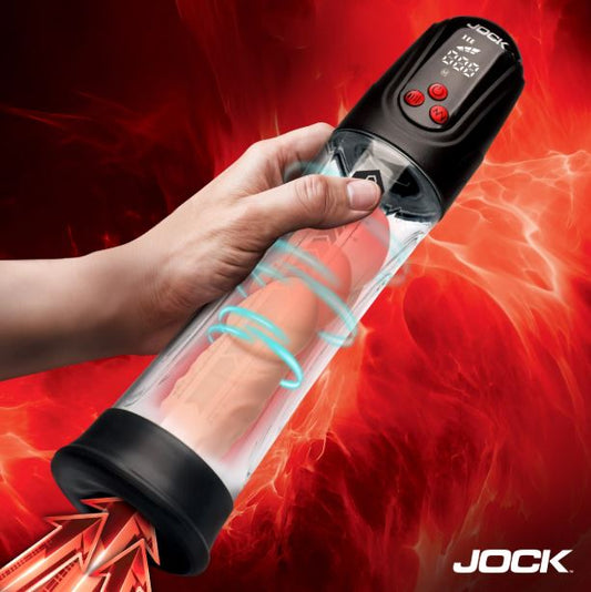 Jock Advanced Power Up Digital Automatic/waterproof Penis Pum