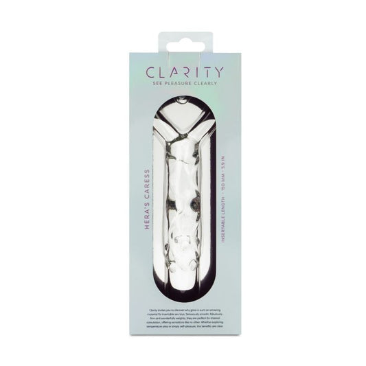 Clarity Glass Dildo Hera's Caress