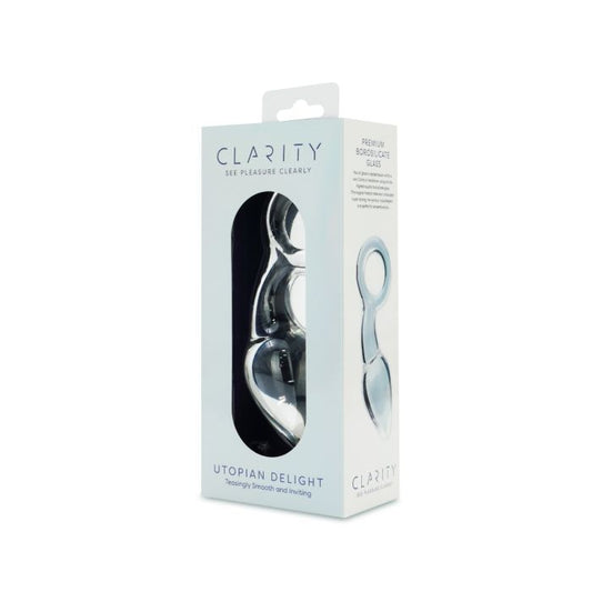 Clarity Glass Dildo Utopian Delight
