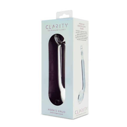 Clarity Glass Dildo Hera's Halo
