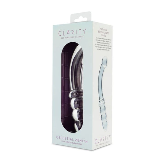 Clarity Glass Dildo Celestial Zenith
