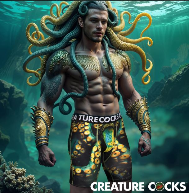 Creature Cocks Underwear Monstropus Medium