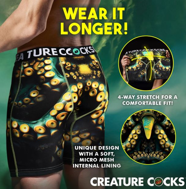 Creature Cocks Underwear Monstropus Medium