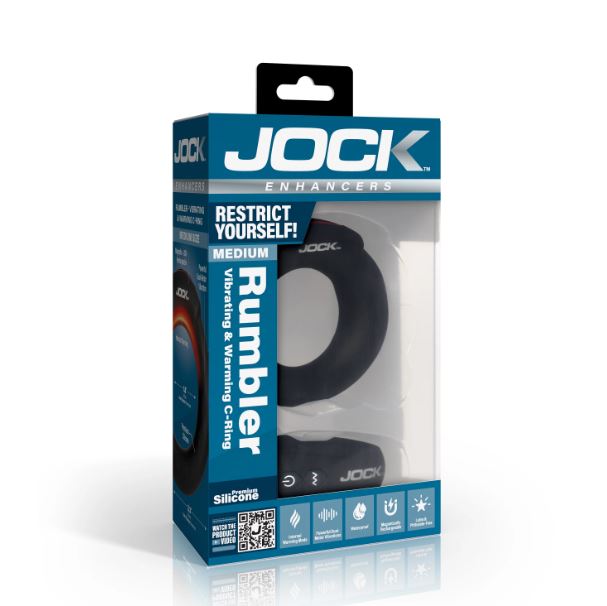 Jock Enhancers Rumbling & Warming C-ring Medium