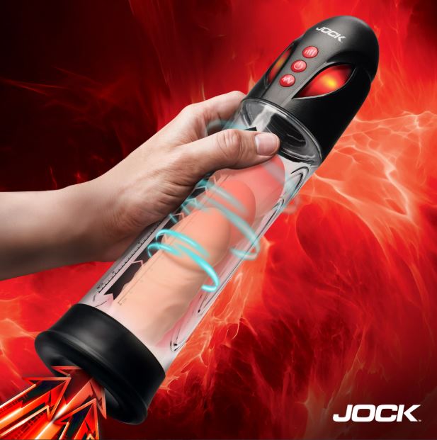 Jock Advanced Power Up Automat Waterproof Penis Pump